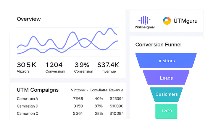 Illustration of Analytics dashboard