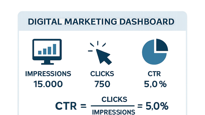 Illustration of Click-through rate (ctr)