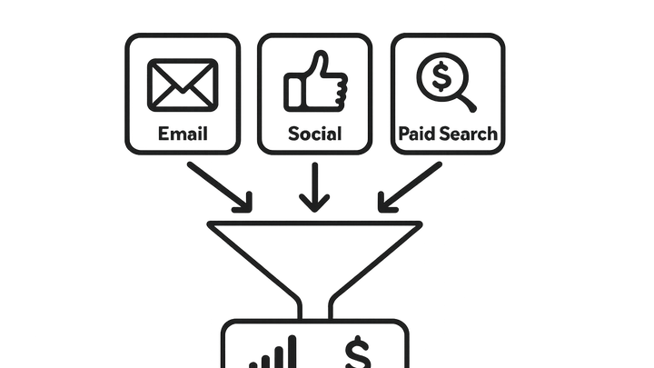 Illustration of Marketing attribution