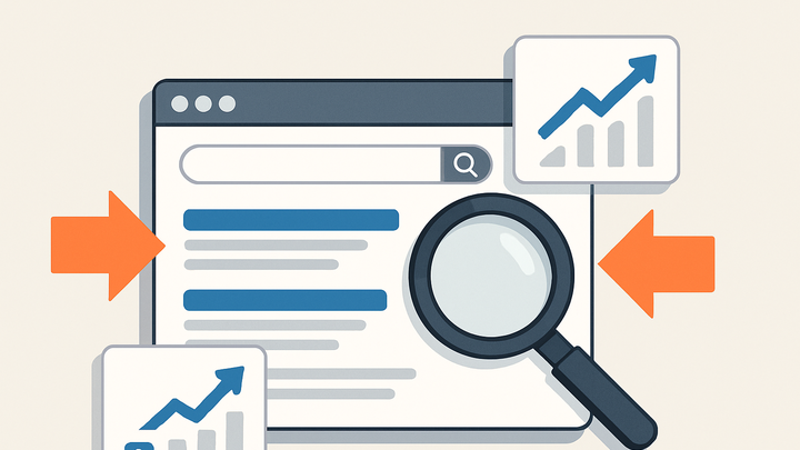 Illustration of Organic search